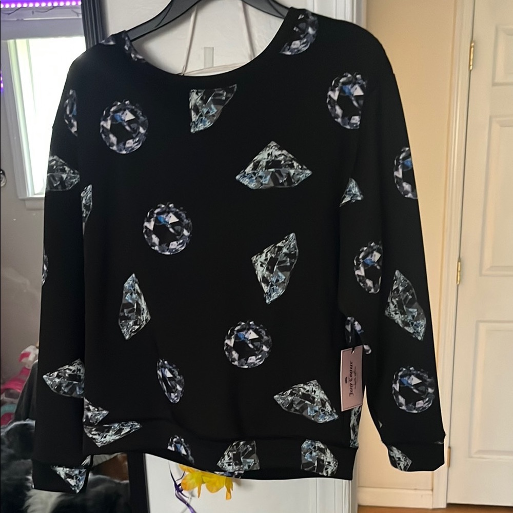 Juicy Couture Diamond Crew Neck